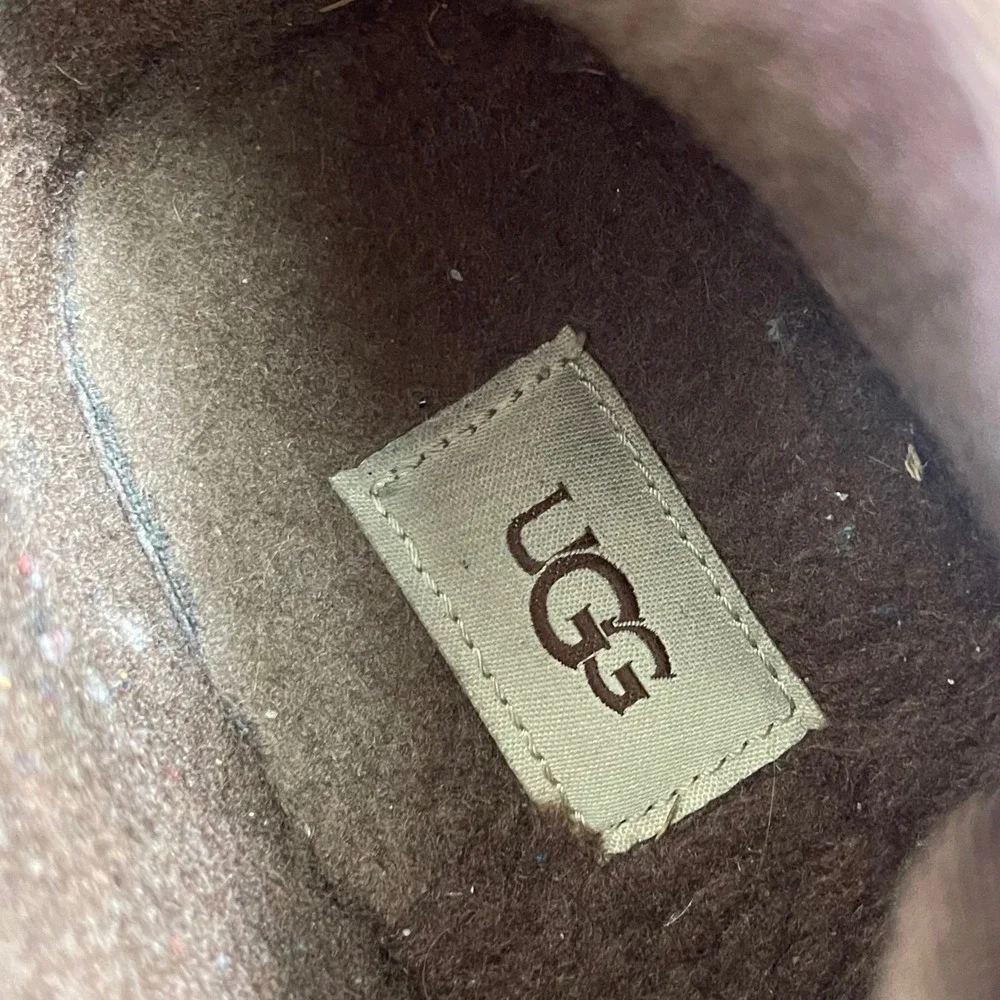 UGG Neuland 1106670‎ Waterproof Chukka Boots Grizzly Brown Leather Men's 12 US